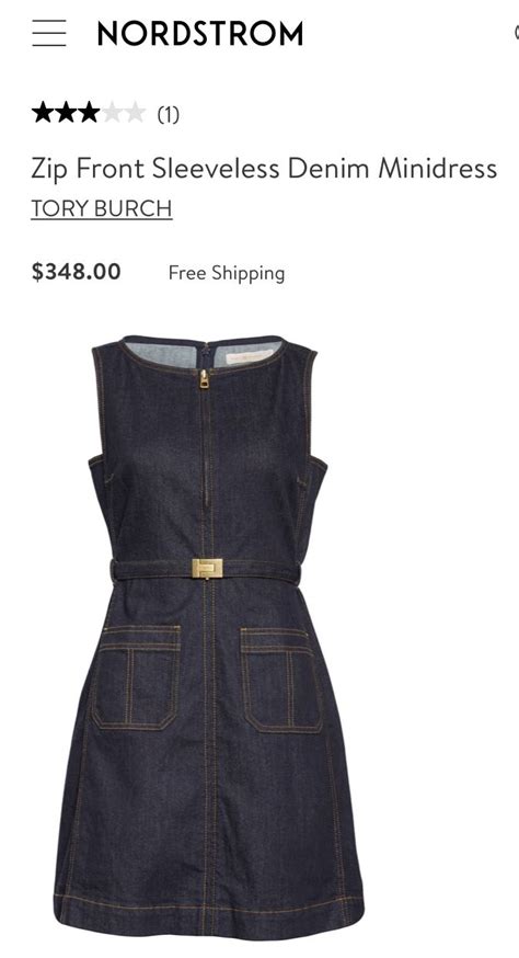 tory burch denim dresses.